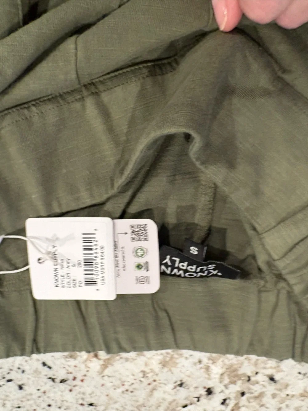 Known Supply Nolan Pant in Army Green - Picture 2 of 5